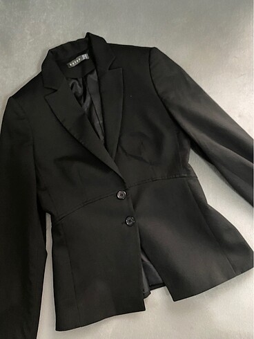 Koton Çizgili ceket blazer