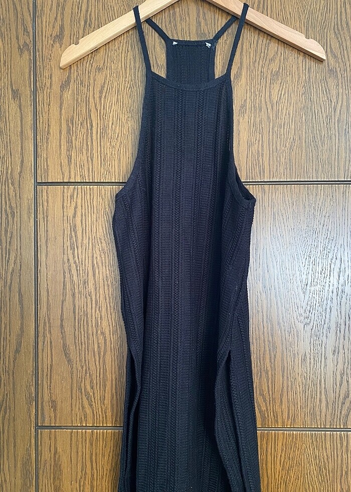 Siyah plaj elbisesi - Görsel 2