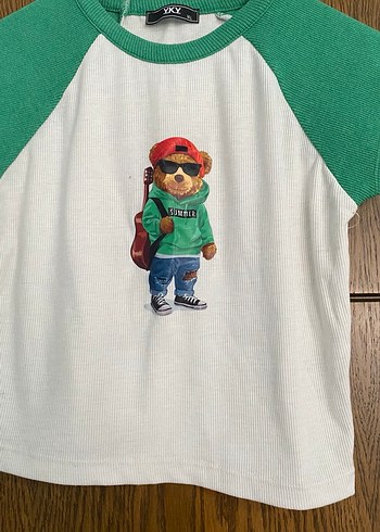 Kısa kollu baskılı tshirt - Görsel 2