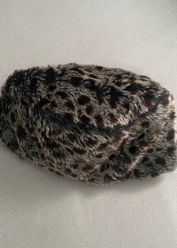 Kahverengi Kürklü Kadın Şapka - Görsel 4