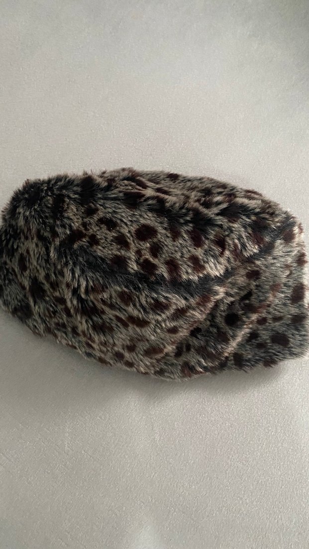 Kahverengi Kürklü Kadın Şapka - Görsel 4