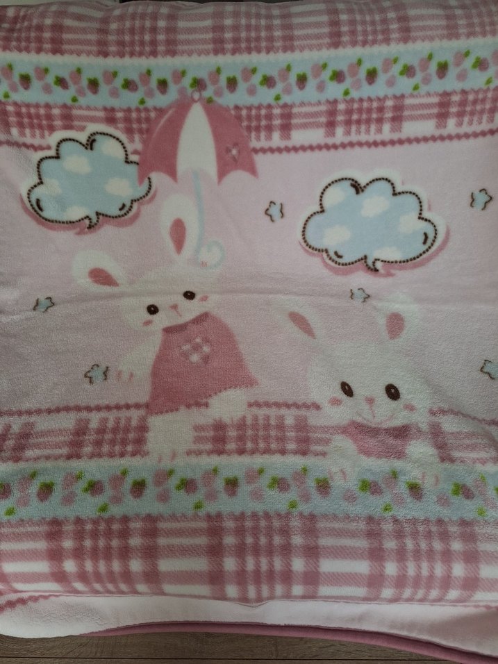 Pamuklu Pembe Baskılı Çocuk Uyku Tekstili - Görsel 2