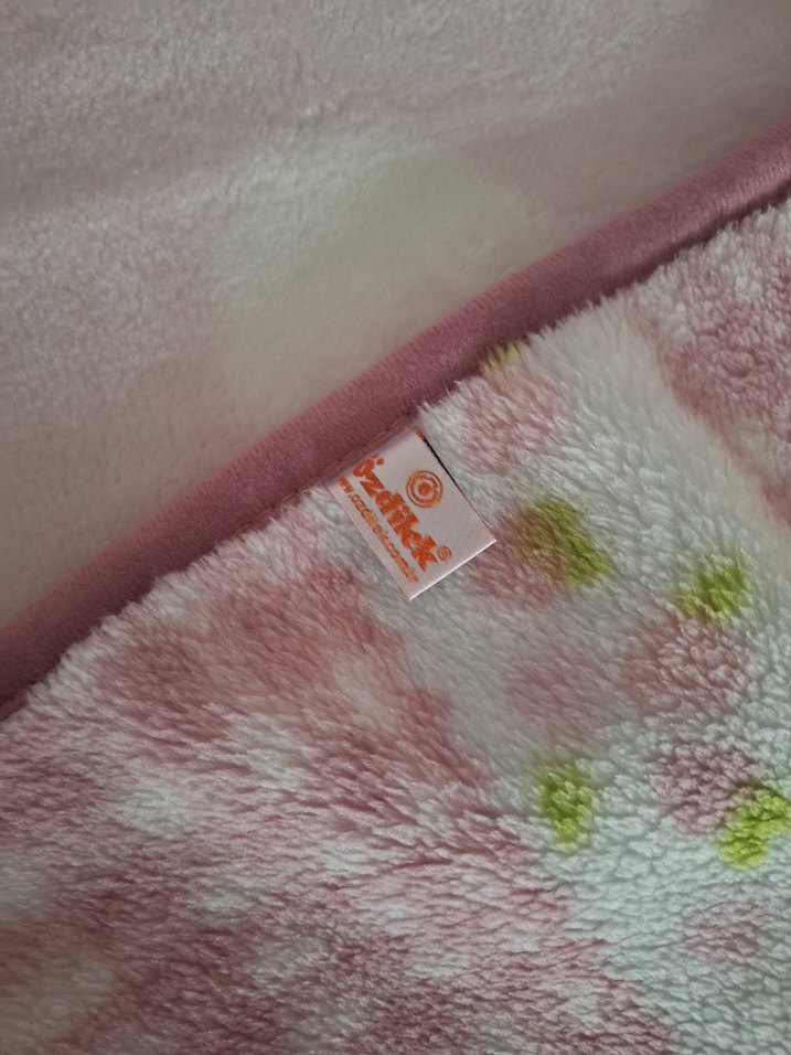 Pamuklu Pembe Baskılı Çocuk Uyku Tekstili - Görsel 3