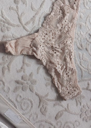 Nakışlı Beyaz Midi Hamile İç Çamaşırı - Görsel 2