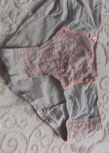 Nakışlı Beyaz Midi Hamile İç Çamaşırı - Görsel 6