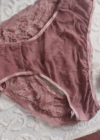 Nakışlı Beyaz Midi Hamile İç Çamaşırı - Görsel 8