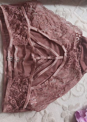 Nakışlı Beyaz Midi Hamile İç Çamaşırı - Görsel 7