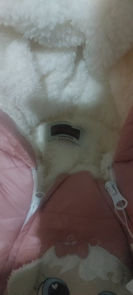 Kız Bebek Kapüşonlu Pembe Tulum astronot - Görsel 4