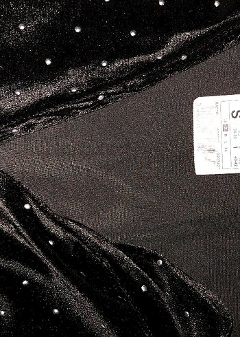 Siyah Payetli Kadın kiş , bahar, sonbahar body - Görsel 2