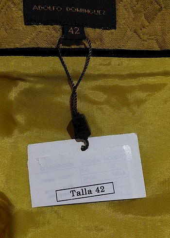 hardal Denim Mini Etek - Görsel 2