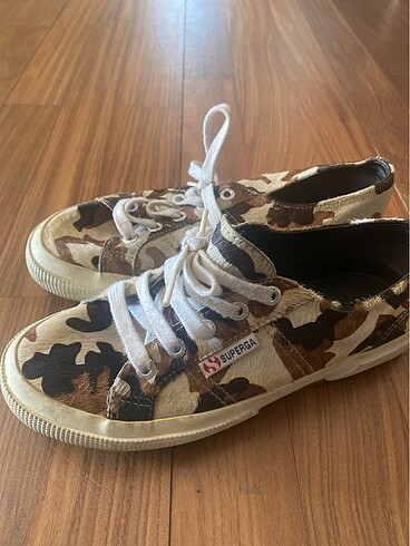 37 Beden çeşitli Renk Superga Leopar spor ayakkabı