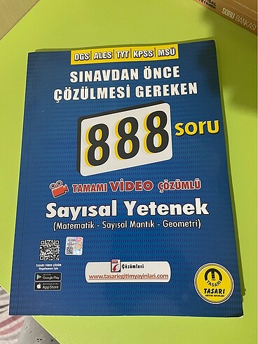 DGS SINAV HAZIRLIK TEST KİTABI