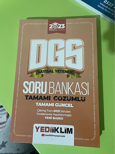 DGS SINAV HAZIRLIK TEST KİTABI