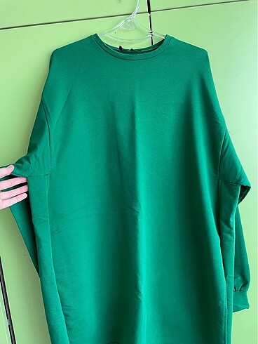 yırtmaçlı oversize tunik