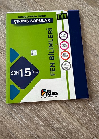TYT Fen Bilimleri Çıkmış Sorular Kitabı Son 15 Yıl