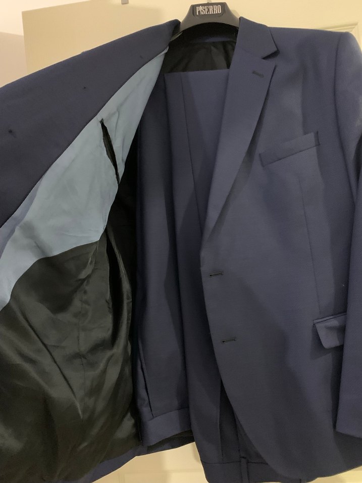 Piserro  62 Mavi Düğmeli Erkek Takım Elbise - Görsel 2
