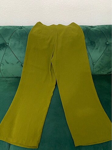 38 Beden haki Renk Kadın Kumaş Pantolon