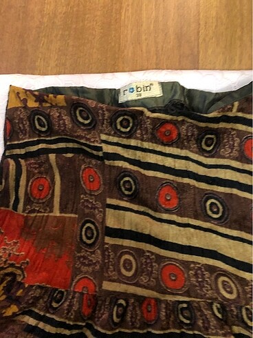 s Beden yeşil Renk Etnik etek