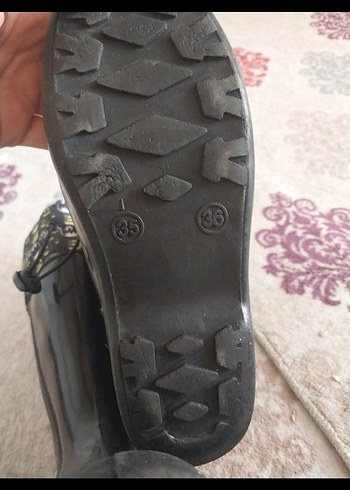 Çocuk Siyah Lastik Botlar - Görsel 5