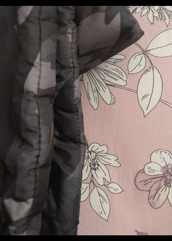 Kapüşonlu Kamuflaj Desenli Erkek çocuk mont - Görsel 6