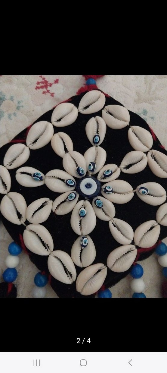 Bohem Tarzı Deniz Kabuklu Duvar Süsü - Görsel 2