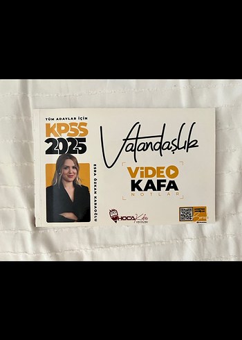 KPSS 2025 Video Kafa Notları