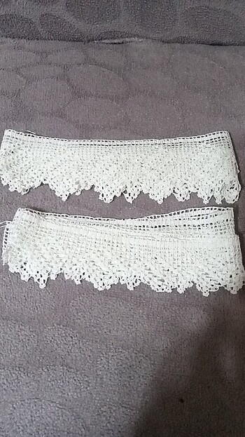 El işi yastık ve nevresim kenarı 3 parça  - Görsel 3