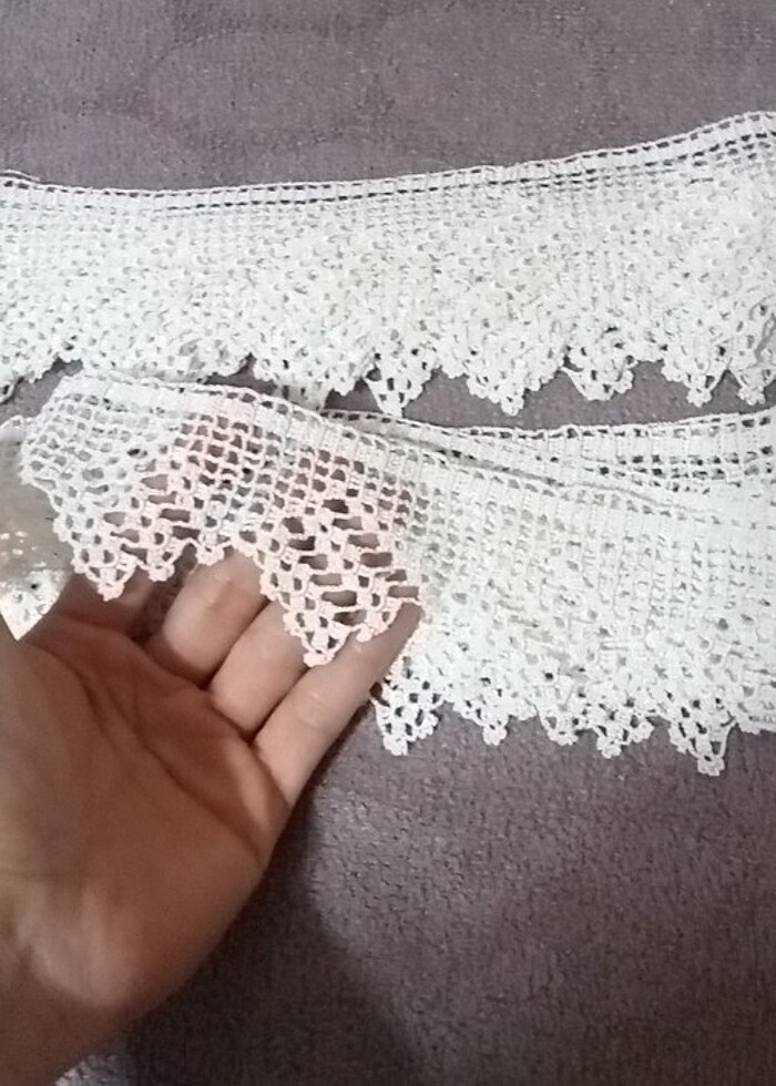 El işi yastık ve nevresim kenarı 3 parça  - Görsel 4