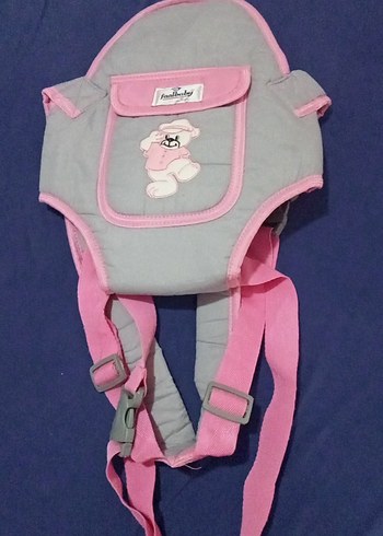 Gri ve Pembe Bebek Taşıyıcı - Görsel 4