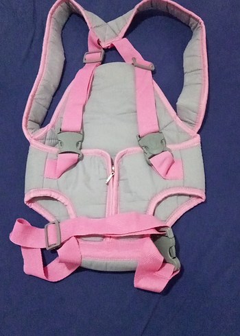 Gri ve Pembe Bebek Taşıyıcı - Görsel 3