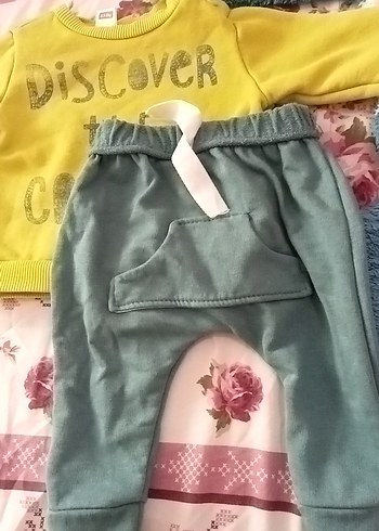 3ila 6 ay arası iki takım erkek çocuk giyim - Görsel 4