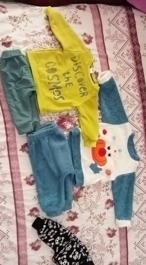 3ila 6 ay arası iki takım erkek çocuk giyim - Görsel 2