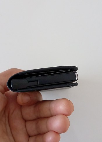 Siyah Minimalist Erkek Cüzdan - Görsel 5