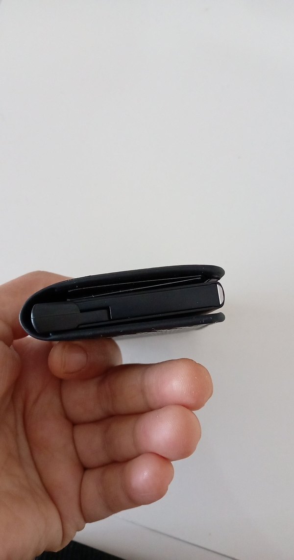 Siyah Minimalist Erkek Cüzdan - Görsel 5