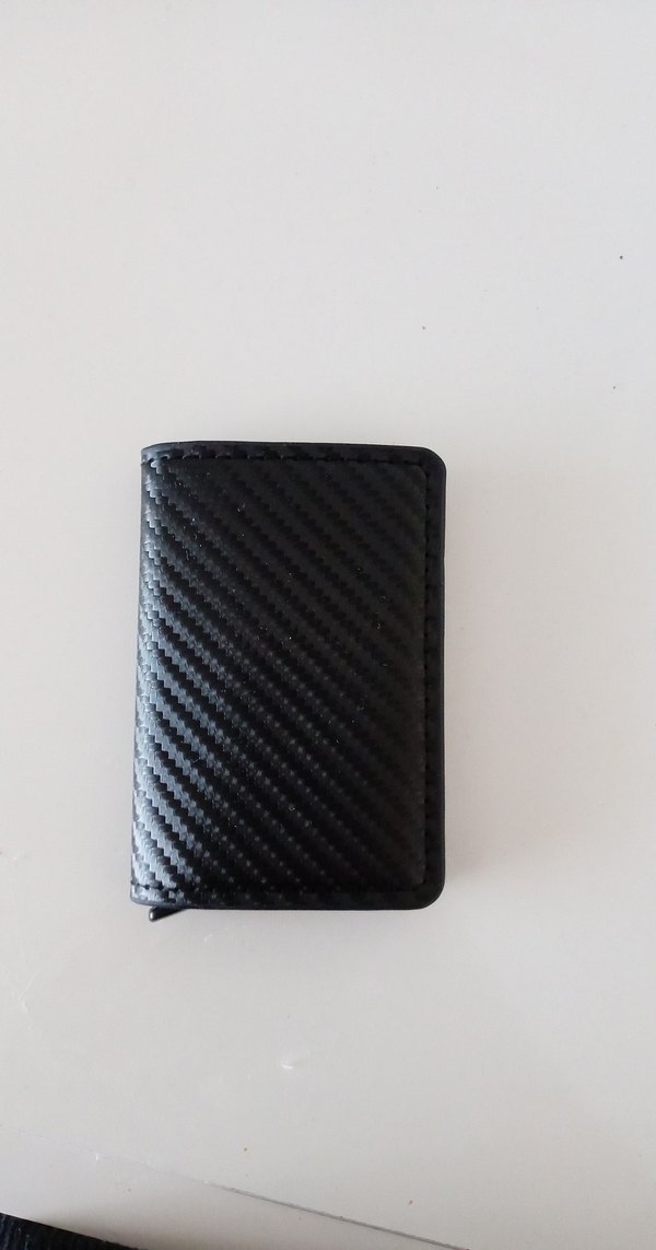 Siyah Minimalist Erkek Cüzdan - Görsel 3