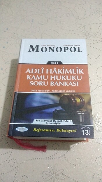 Adli hakimlik kamu hukuku soru bankası