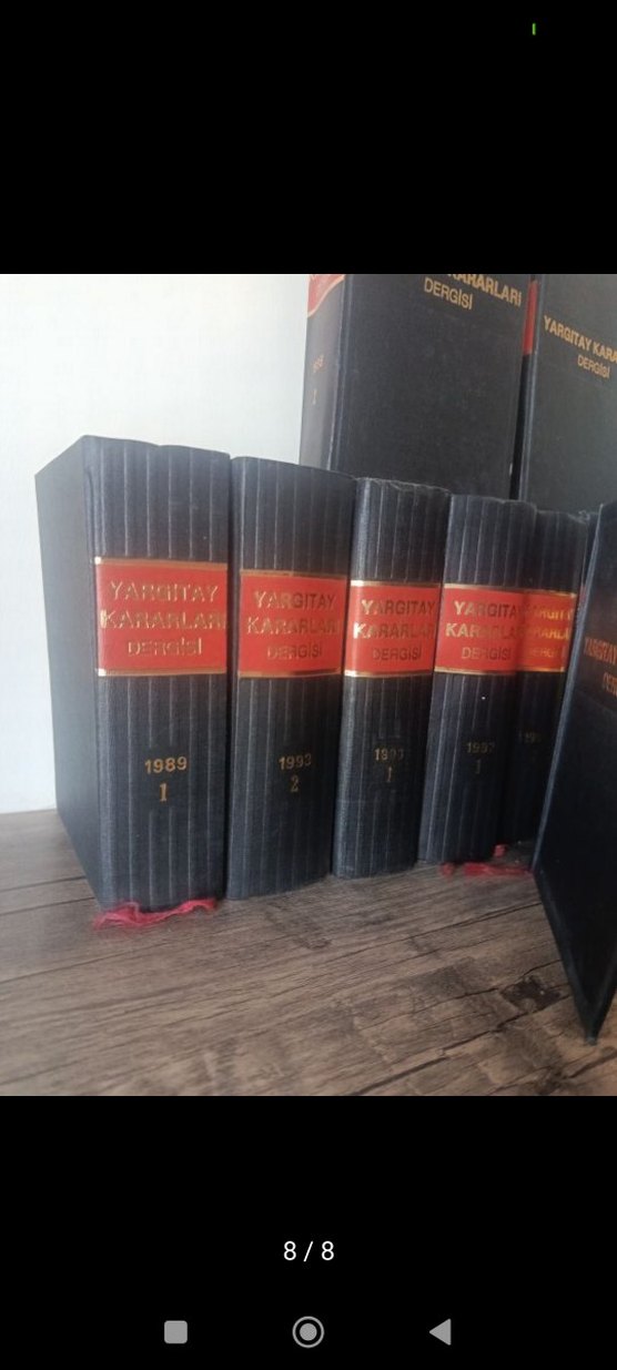 Yargıtay Kararları Dergisi Seti - Görsel 4