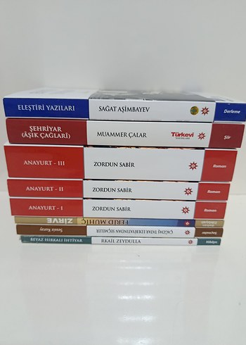 Çeşitli Edebiyat Kitapları Seti Anayurt 1-2-3 - Görsel 3