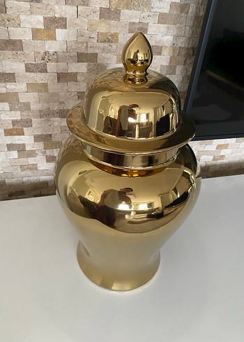 Parlak Altın Renkli Küp - Görsel 2