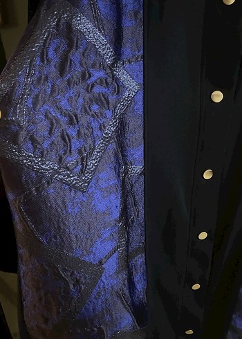 Lacivert Desenli Takım - Görsel 3