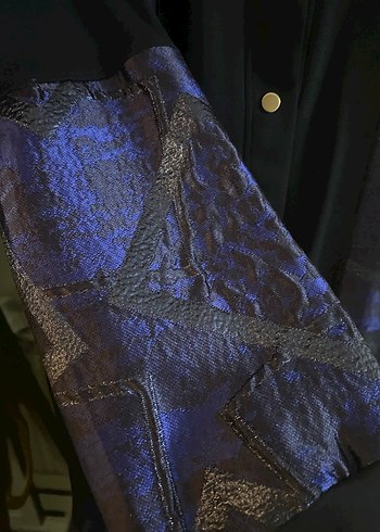 Lacivert Desenli Takım - Görsel 2