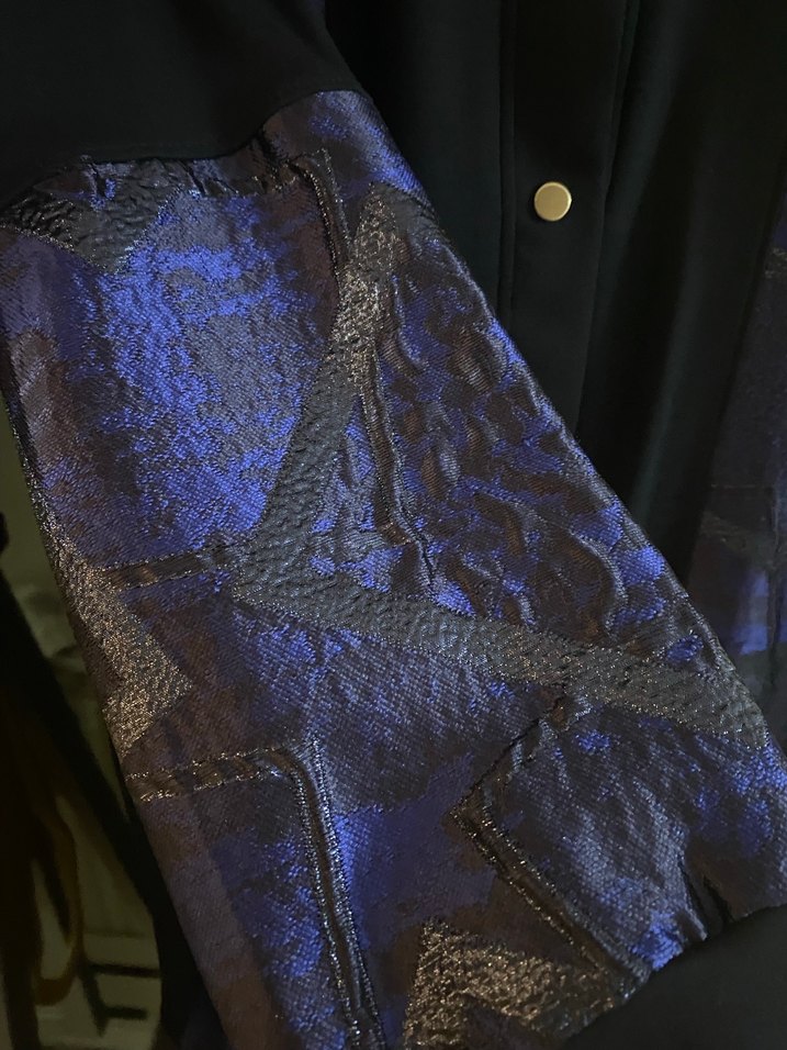 Lacivert Desenli Takım - Görsel 2