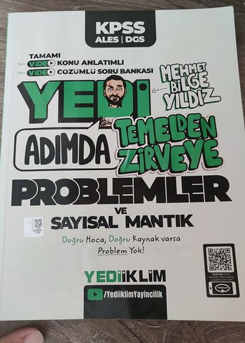 KPSS Sayısal Mantık Soru Bankası Yediiklim