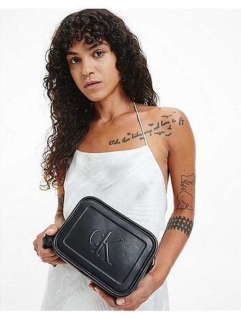 Beden siyah Renk Calvin Klein Sculpted Camera Bag