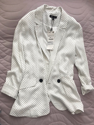 Zara Zara puantiyeli blazer