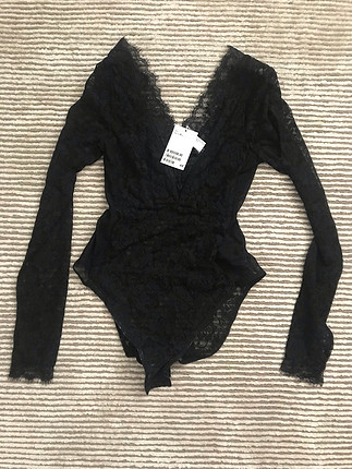 s Beden siyah Renk Hm dantel bodysuit