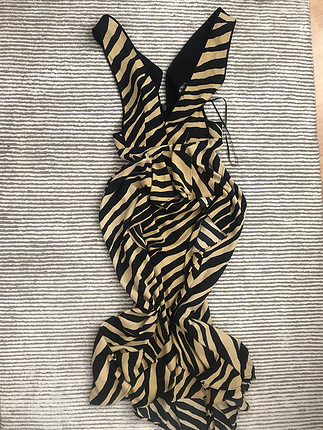 s Beden Zebra desenli