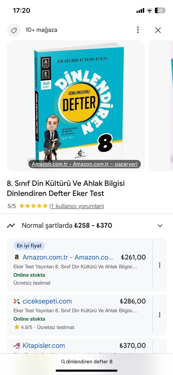 8. Sınıf Din Kültürü ve Ahlak Bilgisi Konu Anlatımlı Defter - Görsel 4