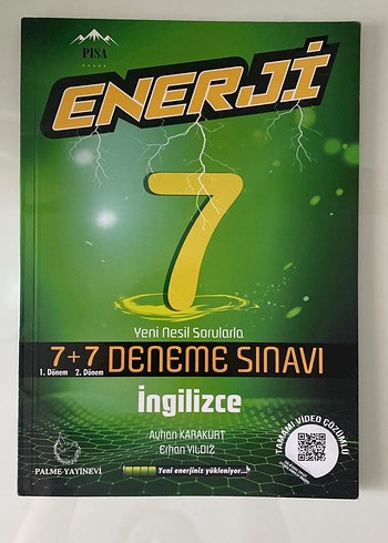 İngilizce Deneme sınavı 7. Sınıf