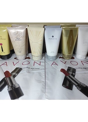 3 Adet Avon Vücut Losyonu
